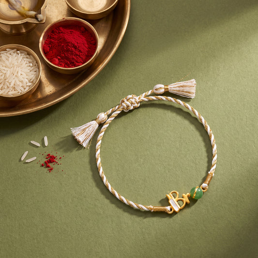 Golden Cricketer Bro Kids Rakhi