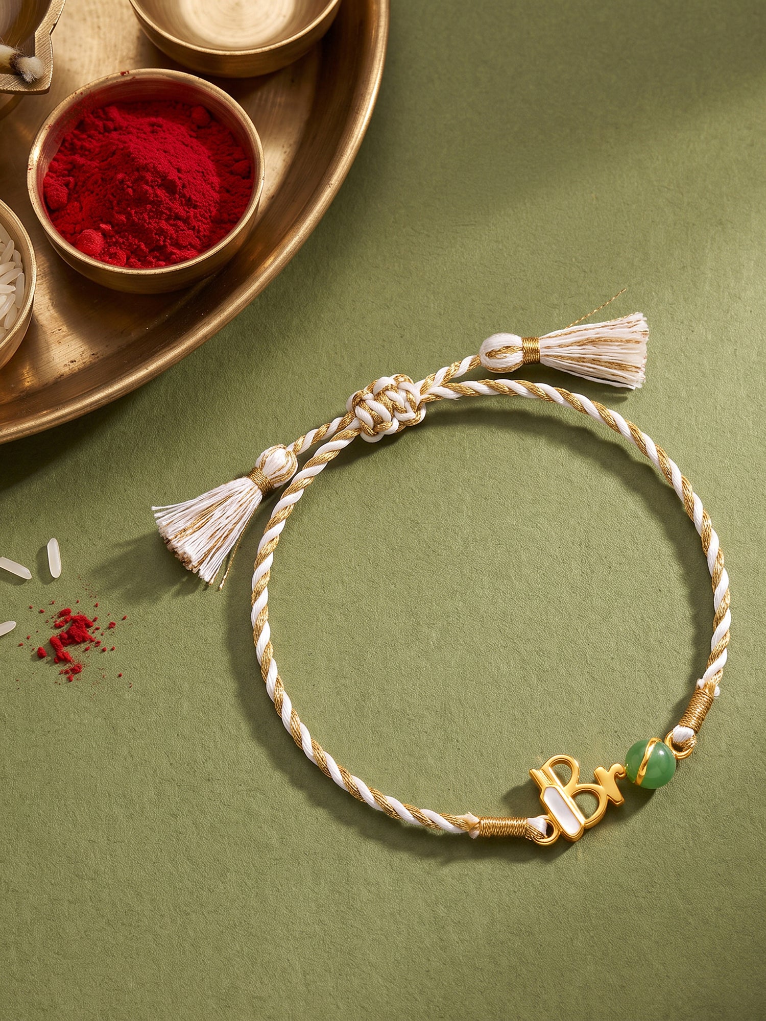 Golden Cricketer Bro Kids Rakhi