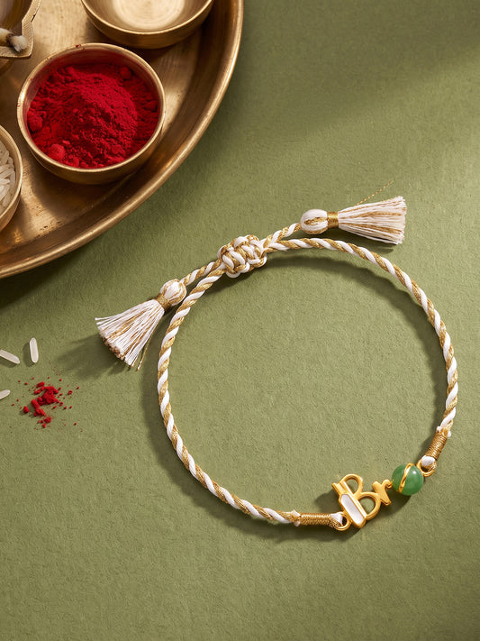 Golden Cricketer Bro Kids Rakhi