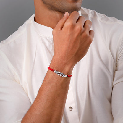 Silver Cool Bro Rakhi