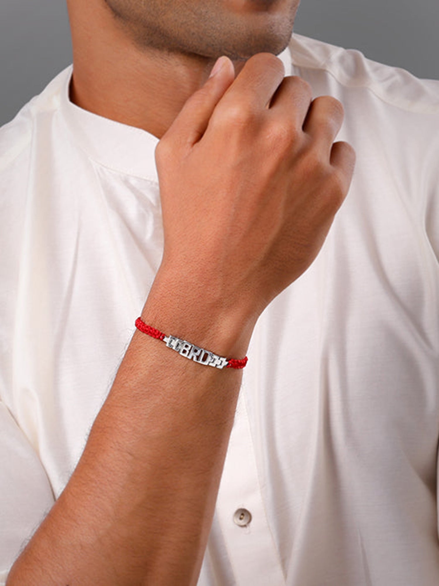 Silver Cool Bro Rakhi