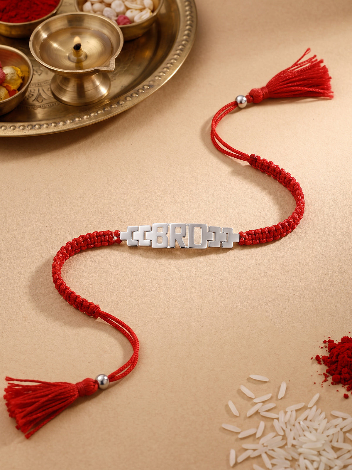 Silver Cool Bro Rakhi