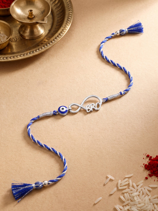 Golden Infinity Evil Eye Rakhi