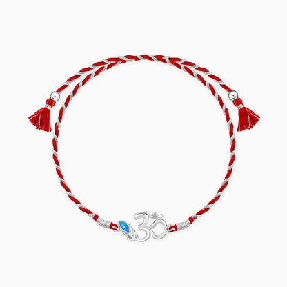 Silver Shubh Om Rakhi