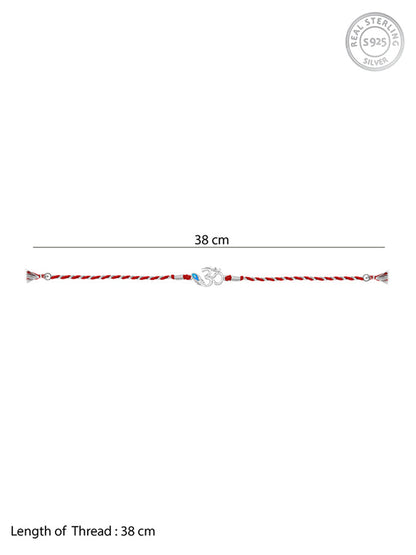 Silver Shubh Om Rakhi