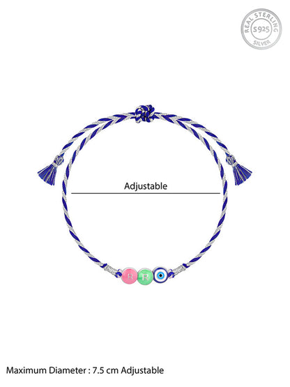 Silver Drishti Kids Rakhi