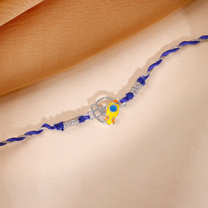 Silver Little Bro Kids Rakhi