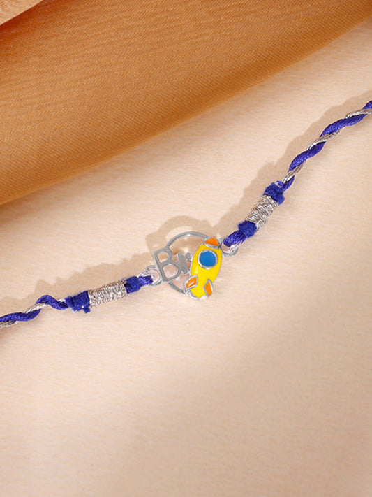 Silver Little Bro Kids Rakhi