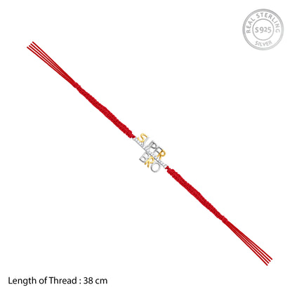 Dual Tone Super Bro Rakhi