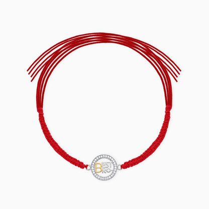 Silver Best Brother Rakhi