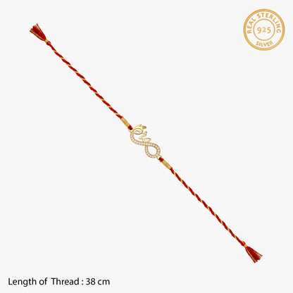 Golden Infinity Brother Rakhi