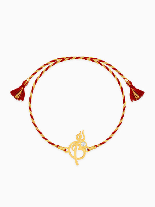 Golden Protection Rakhi