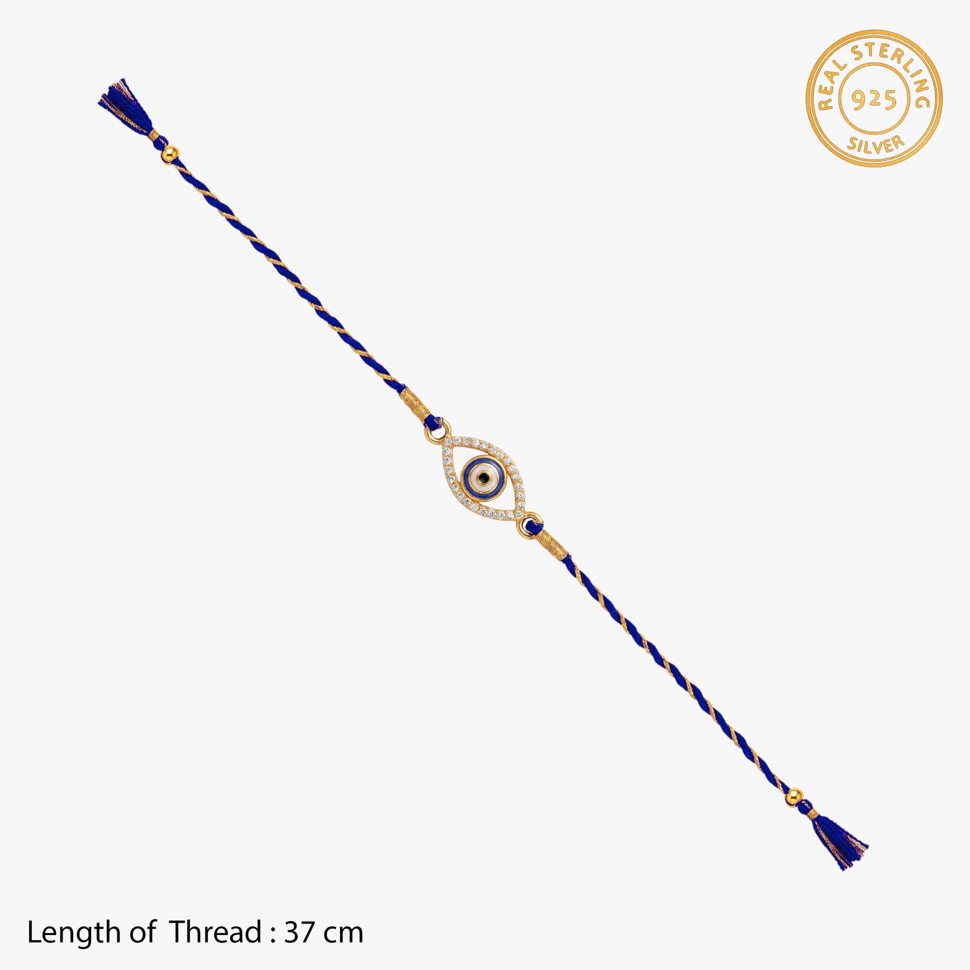 Golden Suraksha Sutra Rakhi