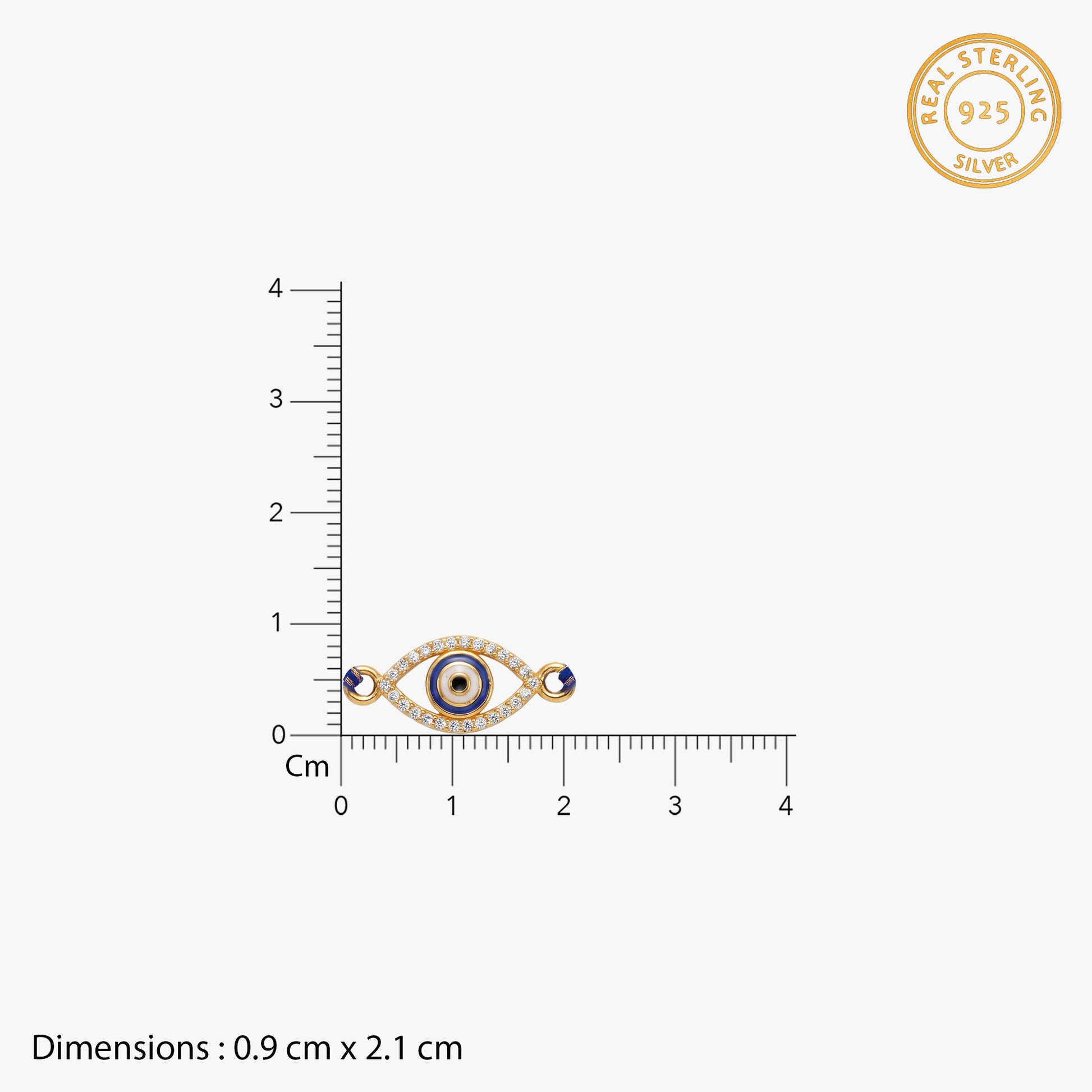 Golden Suraksha Sutra Rakhi