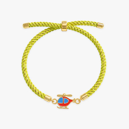 Golden Spinning Chopper Kids Rakhi
