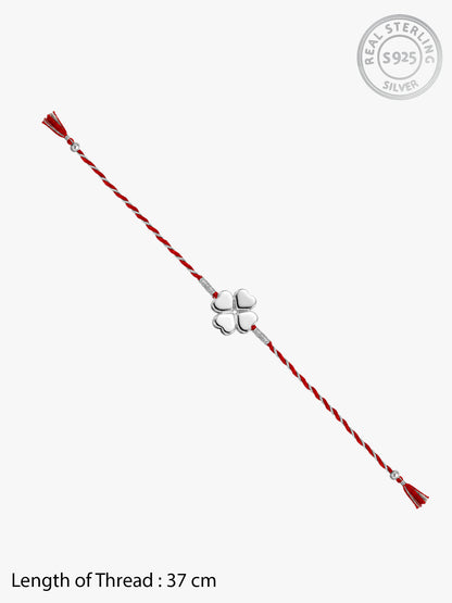 Silver Pushpa Rakhi