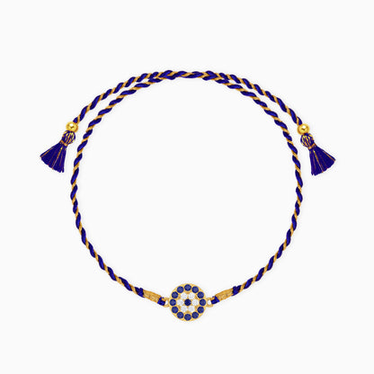 Golden Protective Evil Eye Rakhi
