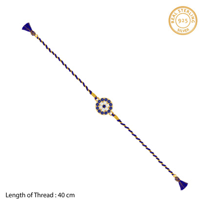 Golden Protective Evil Eye Rakhi