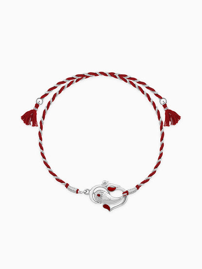 Silver Vinayaka Rakhi