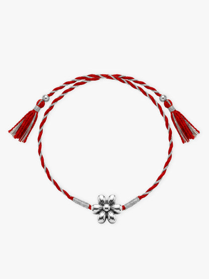 Silver Gulbahar Rakhi