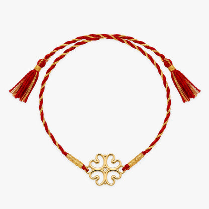Golden Divine Floret Rakhi