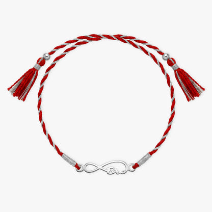 Silver Infinity Bro Love Rakhi