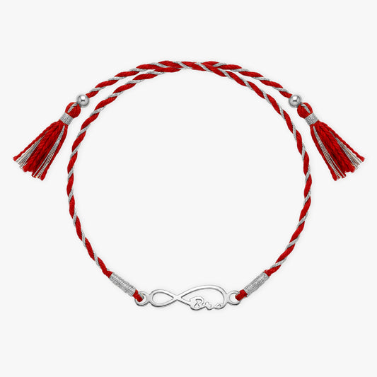 Silver Infinity Bro Love Rakhi