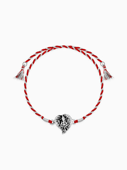 Oxidised Silver Ganpati Blessings Rakhi
