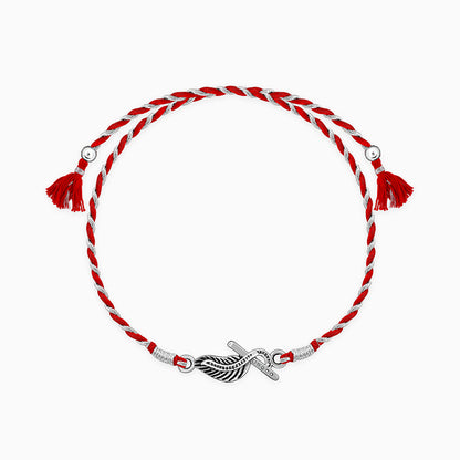 Oxidised Silver Krishna Rakhi