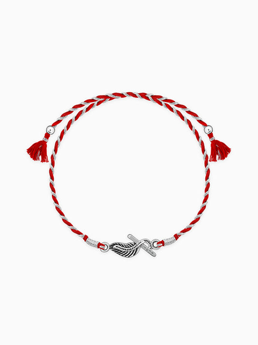 Oxidised Silver Krishna Rakhi