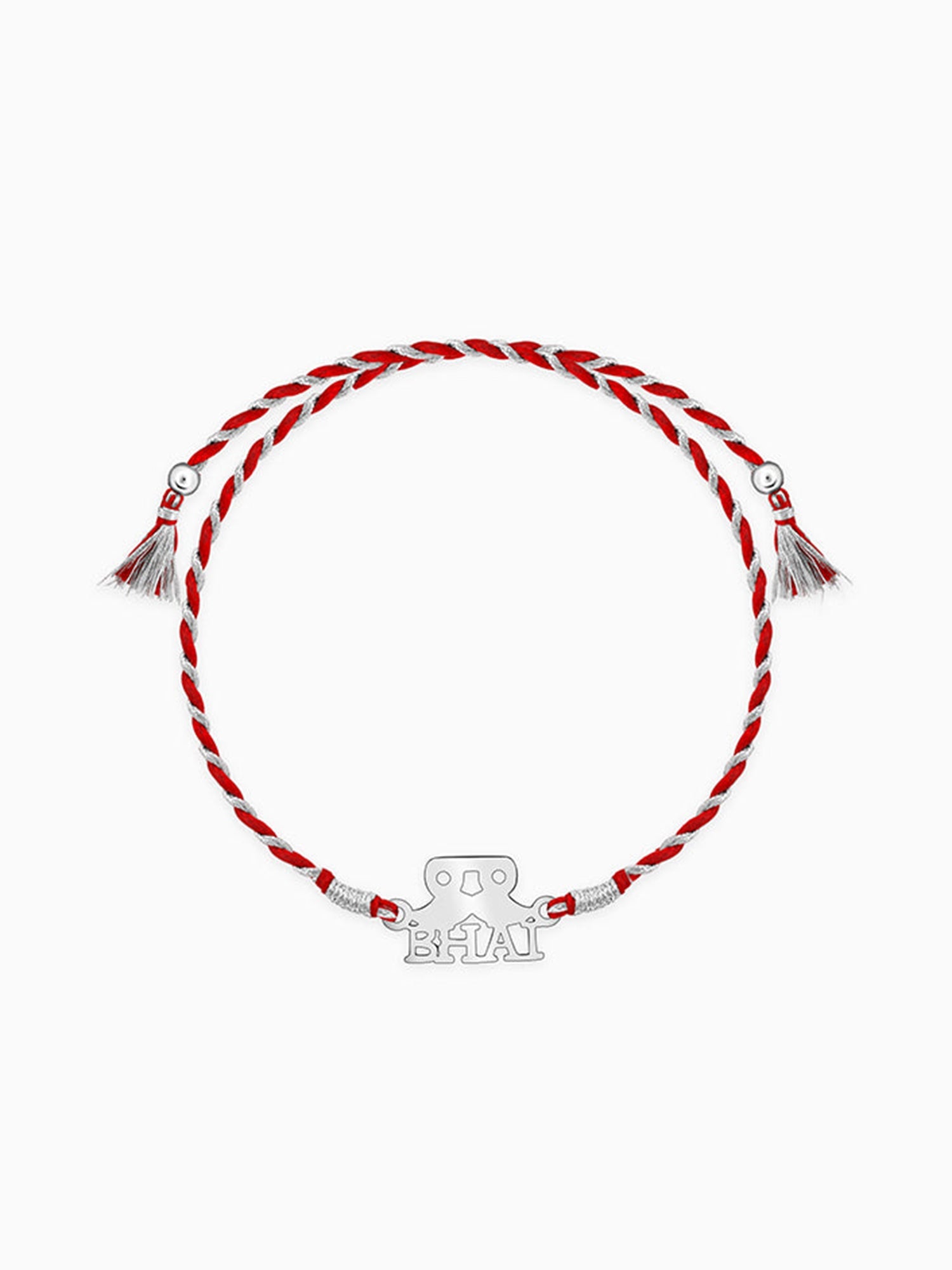 Silver Brother Rakhi