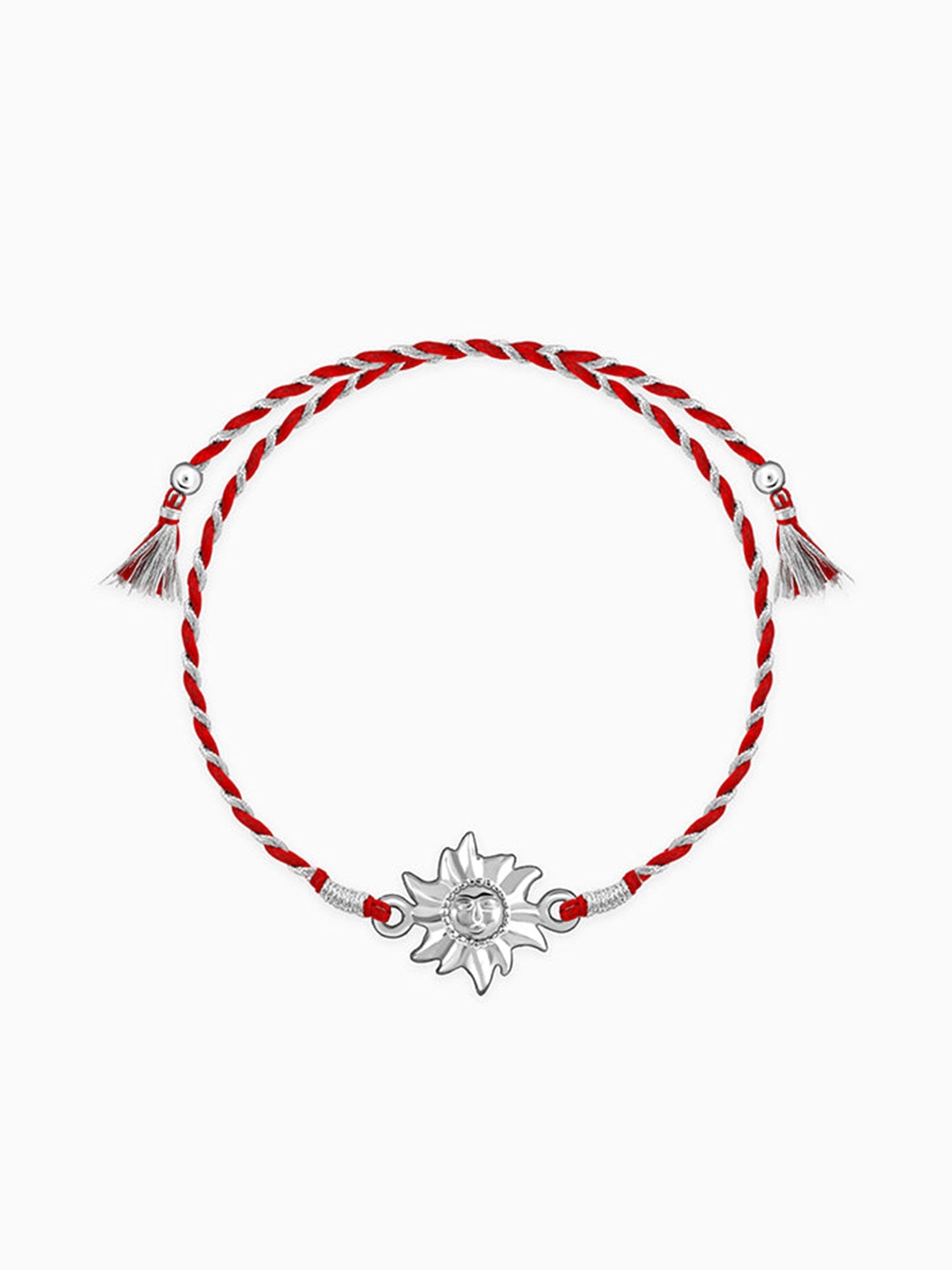 Silver Surya Rakhi