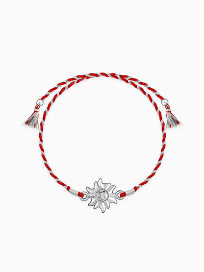 Silver Surya Rakhi