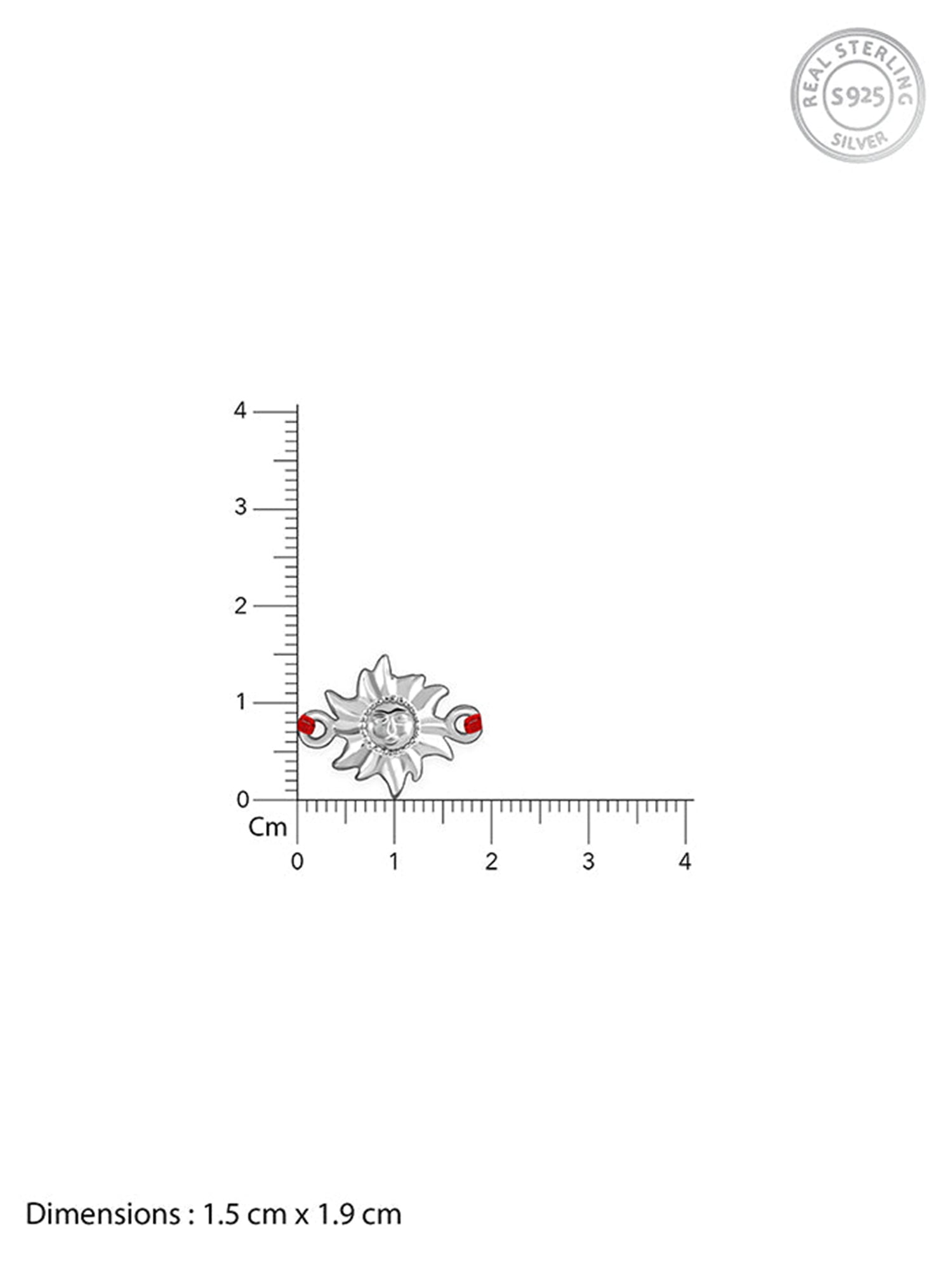 Silver Surya Rakhi