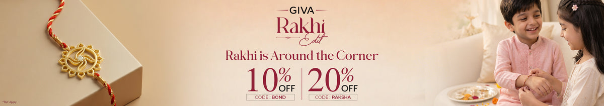 Buy Silver Rakhi Online | Rakhi for Brother – GIVA