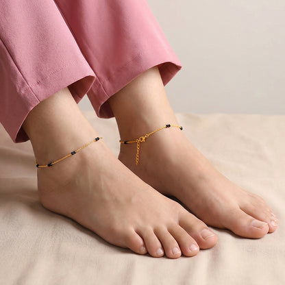 Silver Orlisse Anklet