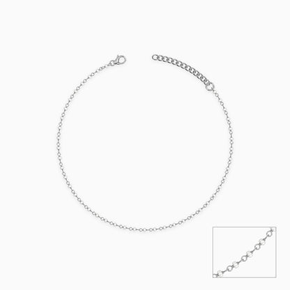 Silver Starlink Anklet