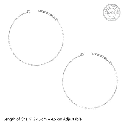 Silver Starlink Anklet