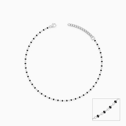 Silver Orlavia Anklet
