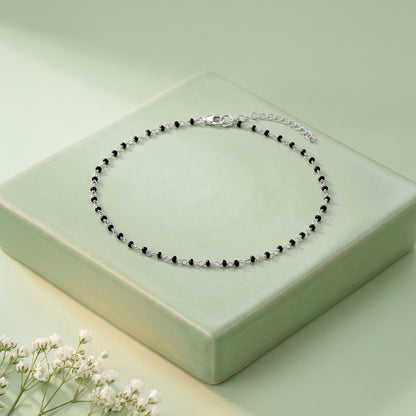 Silver Orlavia Anklet