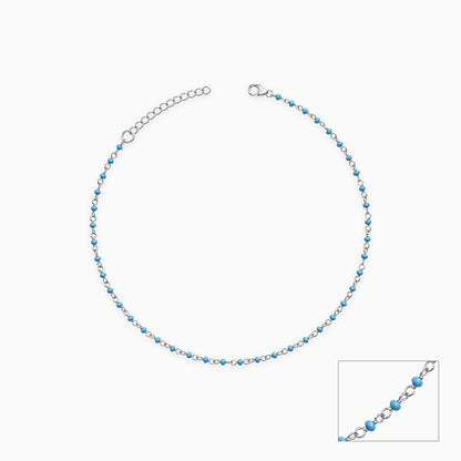 Silver Cyravelle Anklet