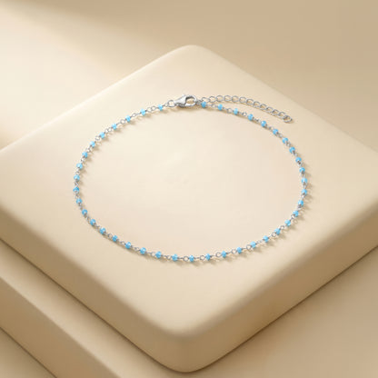 Silver Cyravelle Anklet