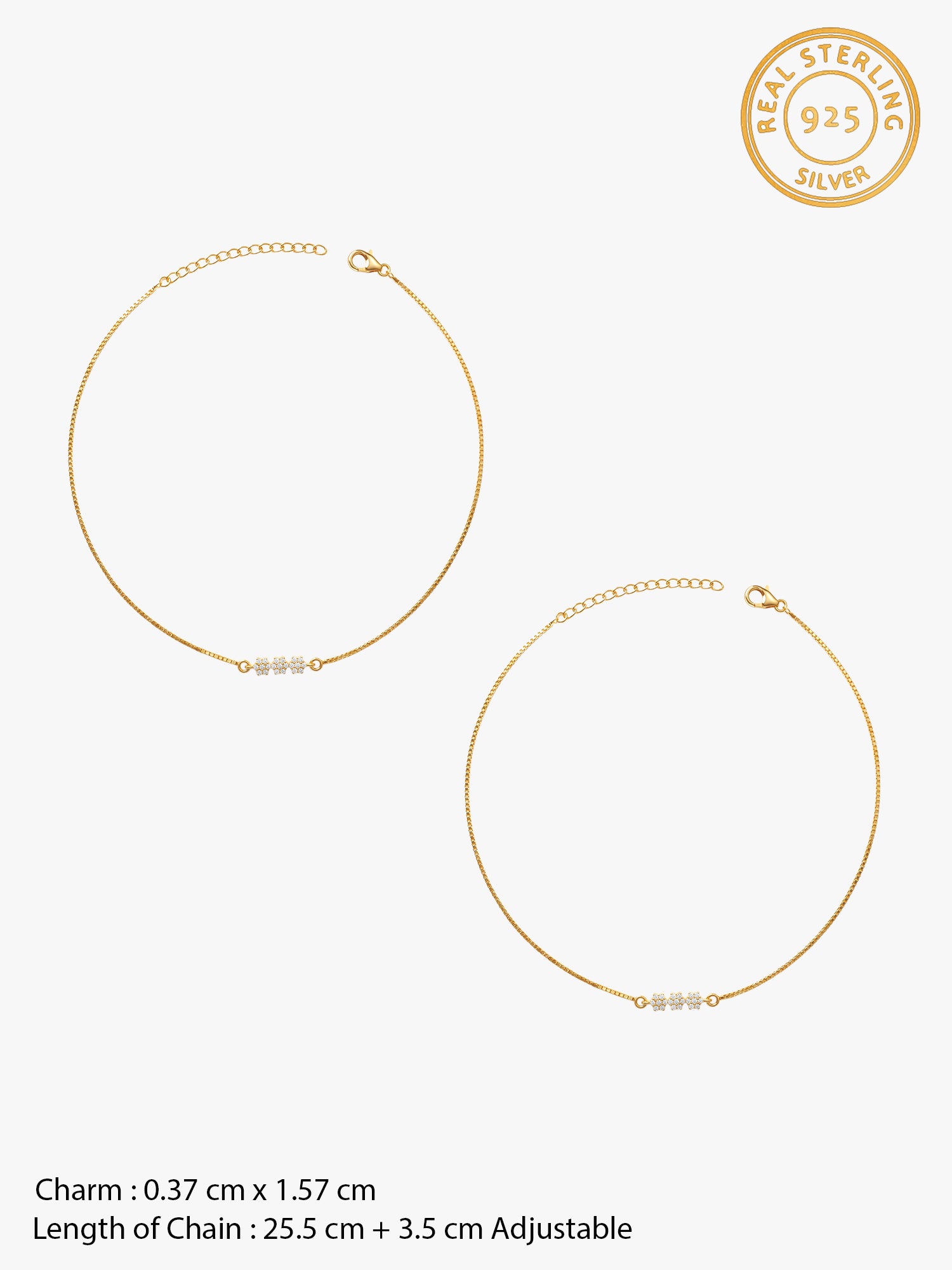 Golden Aria Anklet
