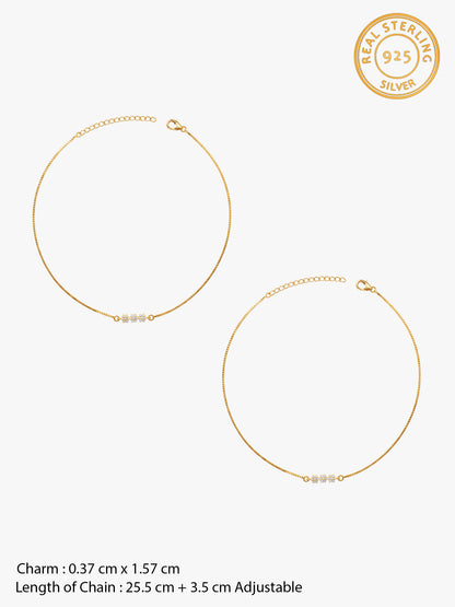 Golden Aria Anklet