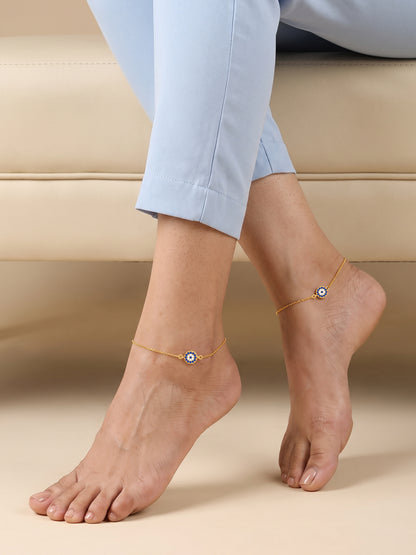 Golden Apotropaic Anklets