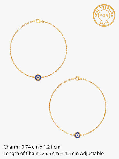 Golden Apotropaic Anklets