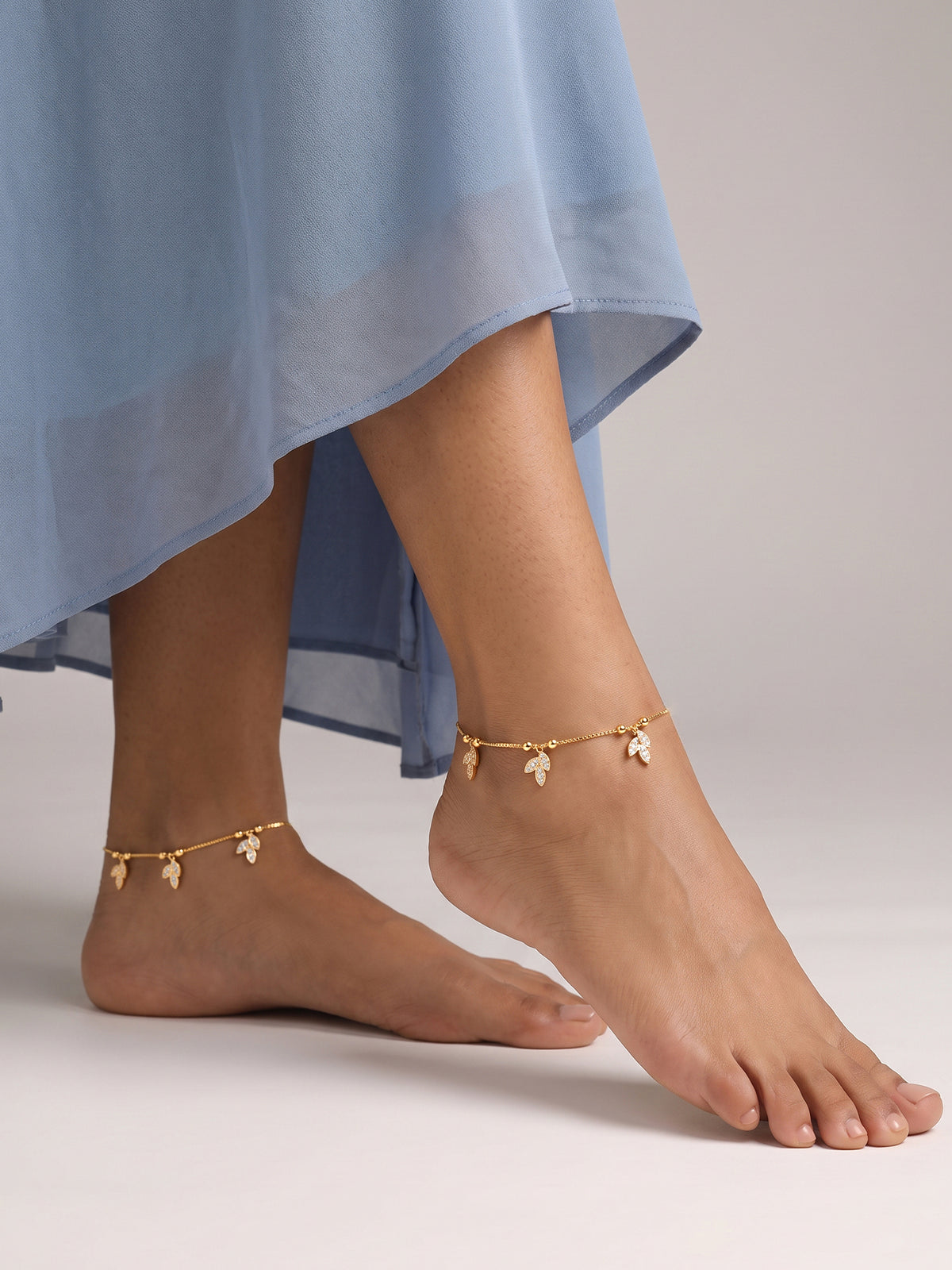 Golden Jiya Anklet