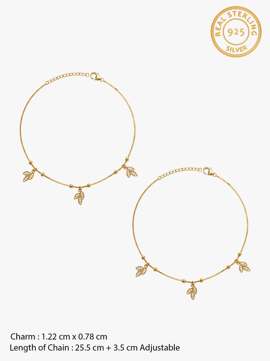 Golden Jiya Anklet