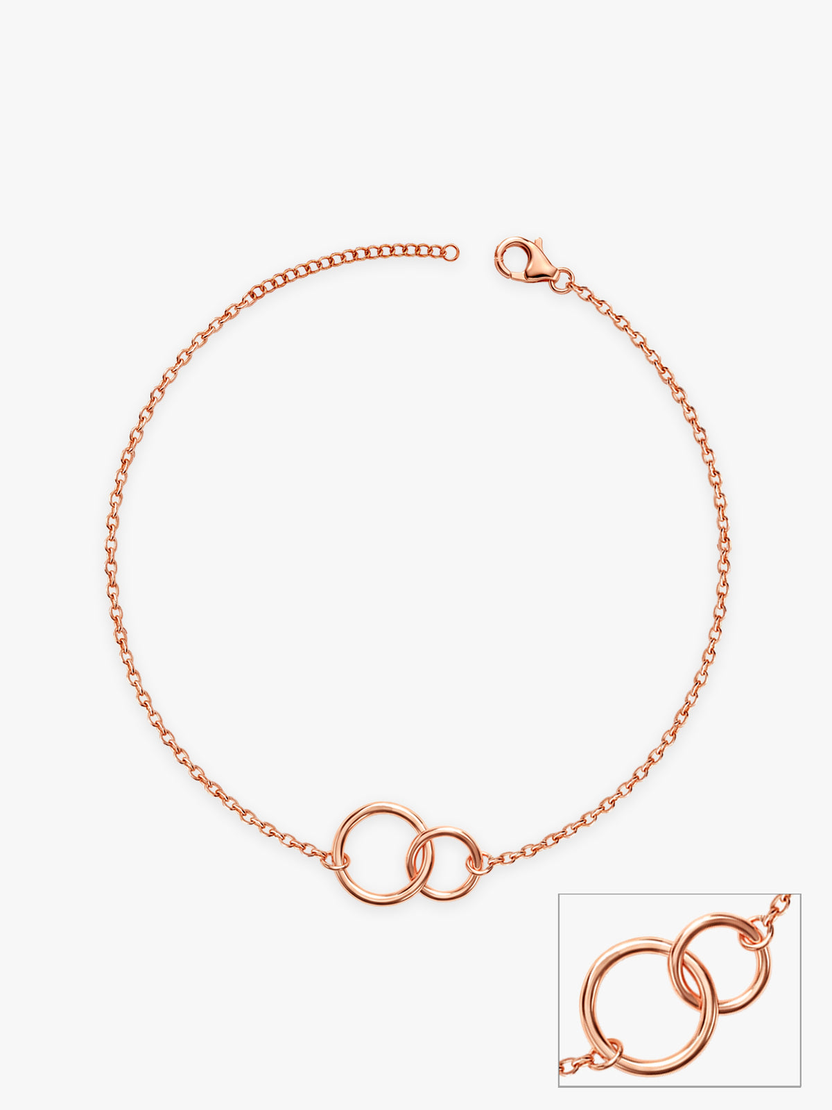 Rose Gold Everlink Anklet