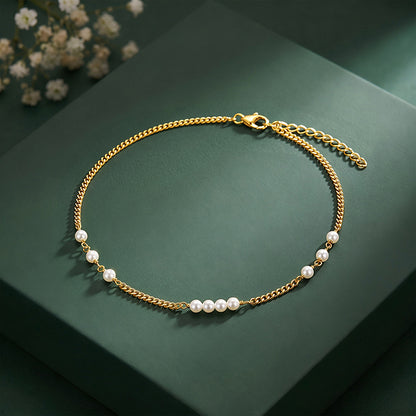 Golden Effie Anklet